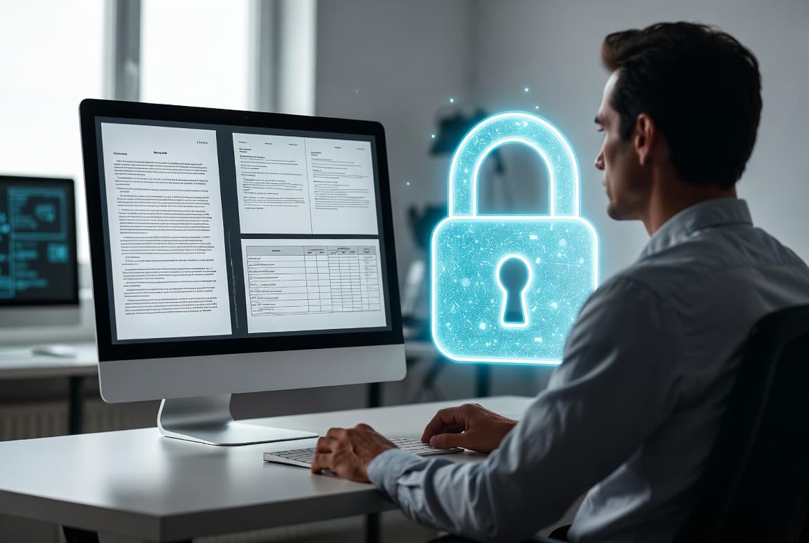 Iconografía sobre protección de datos personales y cumplimiento regulatorio en Chile
