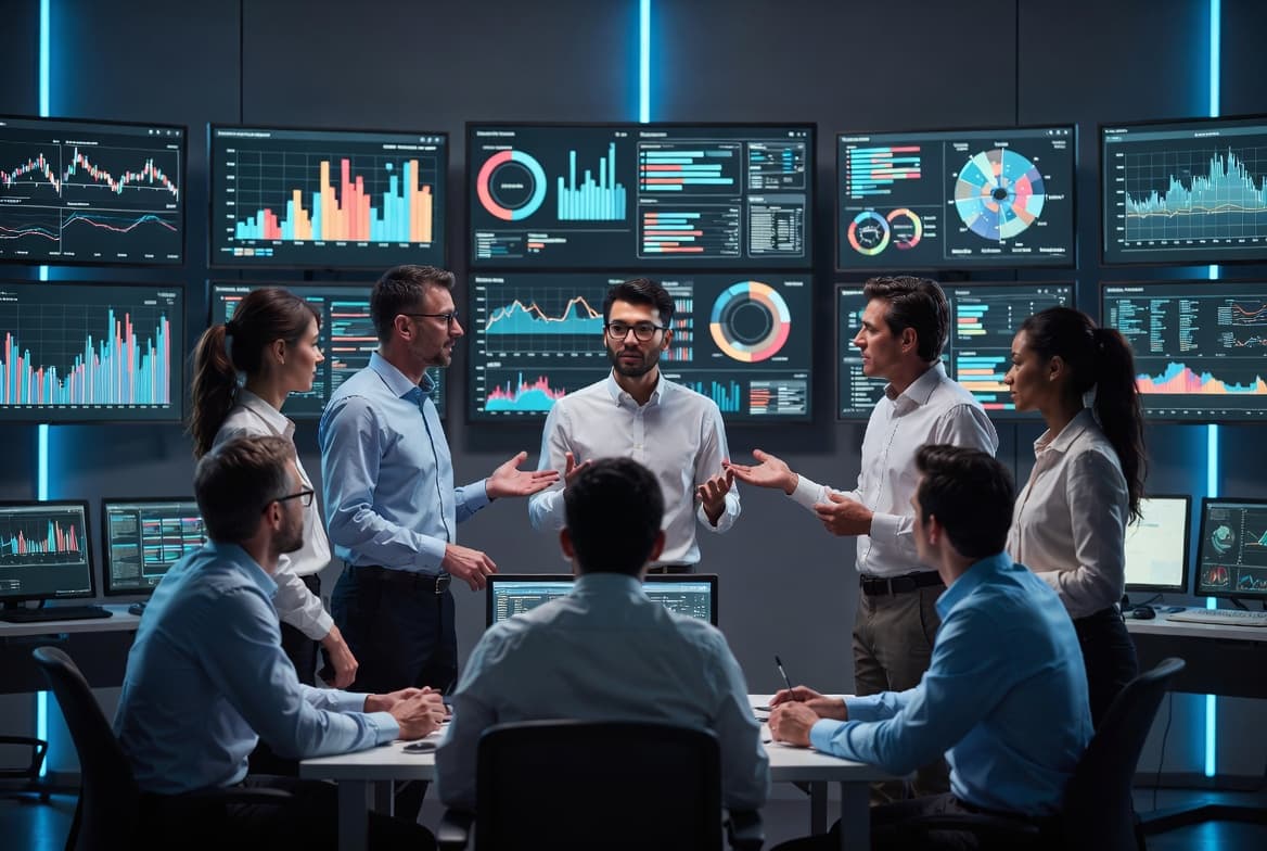Equipo directivo evaluando la madurez de sus datos antes de invertir en IA